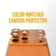 Apsauginis stiklas kamerai PanzerGlass Fender Camera Protector iPhone 17 Pro - Oranžinis