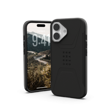 UAG Civilian MagSafe dėklas iPhone 17 telefonui, juodas