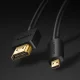 Ugreen HDMI į Micro HDMI laidas 4K 60Hz, 1,5 m, juodas