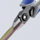 Precizinės elektronikos šoninio kirpimo replės KNIPEX 79 02 125, 125 mm
