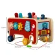 Kruzzel 4-in-1 Wooden Elephant Hammer Toy with Educational Games