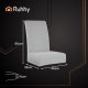 Ruhhy Chair Covers, 6 pcs, Light Grey