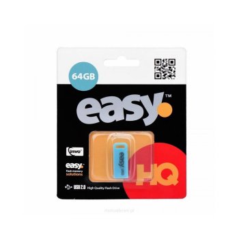USB atmintinė Imro Easy 2.0, 64 GB, mėlyna