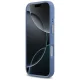 Dėklas Guess 4G Strass Logo MagSafe, skirtas iPhone 17 Pro, mėlynas