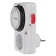 Mechaninis rozetės laikmatis GreenBlue GB360 F, 48 programos, 16A, baltas
