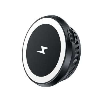 Acefast E2 Wireless Induction Charger with Cooling System, Dark Gray