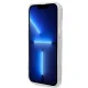 Guess Metal Outline MagSafe Case for iPhone 14 Plus - Silver