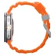 Spigen WBS2 dirželis laikrodžiui Samsung Galaxy Watch 40 / 44 / 46 mm, oranžinis