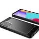 „Carbon“ TPU dėklas Samsung Galaxy A72 4G, juodas