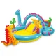 Pripučiama vandens žaidimų aikštelė Intex Dinoland 57135 su čiuožykla
