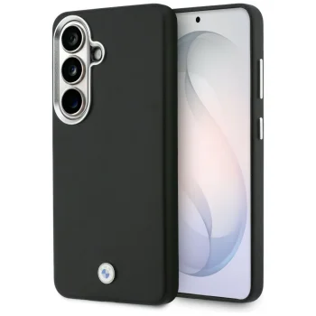 BMW Sign Metal Logo MagSafe Case for Samsung Galaxy S26, Black