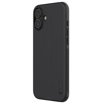 Nillkin Super Frosted Shield Pro Magnetic dėklas iPhone 16, juodas