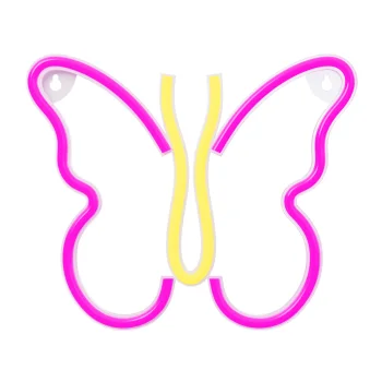 Neolia NNE03 LED Neon Sign Butterfly, Pink