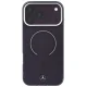 Mercedes Double Layer Iconic Logo MagSafe dėklas iPhone 18 Pro Max / 17 Pro Max, bordo
