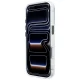 BMW dėklas iPhone 18 Pro / 17 Pro M IML Frosted Metal Logo & Trims MagSafe, skaidrus