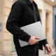 AmazingThing Titan Hardshell dėklas nešiojamajam kompiuteriui MacBook Air M5 15\", skaidrus