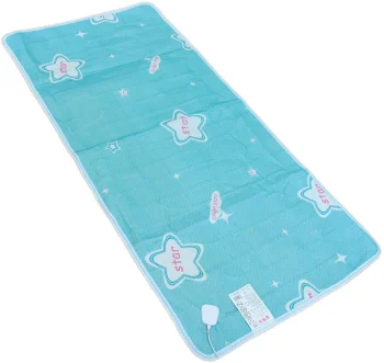 Heated Electric Blanket 150 cm x 70 cm Star
