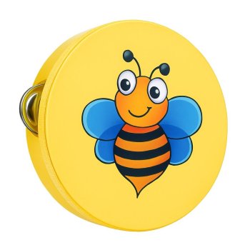 Kids' Bee Tambourine Musical Toy