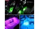 LED automobilių salono apšvietimas su pulteliu (4 x 12 LED)