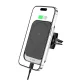 Tech-Protect CW19 MagSafe magnetinis automobilinis laikiklis su 15W įkrovikliu, juodas