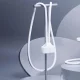 3mk AirPods 3 silikoninis dėklas, baltas