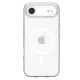 Spigen Liquid Crystal Mag dėklas, skirtas iPhone 17 / 17 Air, Skaidrus/Baltas