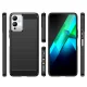 Telefono dėklas Carbon Case skirtas Infinix Note 12i, TPU, juodas