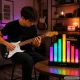 RGB LED Standing Lamp Equalizer 7 Columns USB Music Sync