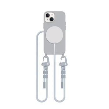 Tech-Protect iPhone 13 mini dėklas MagNecklace MagSafe, pilkas