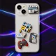 TFO GameOn 3D lipdukai telefonams ir nešiojamiesiems kompiuteriams, 5 vnt.