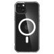 Spigen Ultra Hybrid Mag dėklas, skirtas iPhone 15, baltas