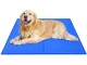 Waterproof Cooling Gel Mat for Dogs and Cats 50x90cm, Blue