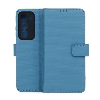 Atverčiamas dėklas TFO Smart Triangle skirtas Oppo A5 5G, mėlynas