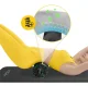 4FIZJO EPP Foam Massage Roller 45 cm, Black/Green