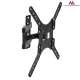 Maclean MC-759 TV ir monitoriaus sieninis laikiklis, 13-60\", iki 30 kg, juodas