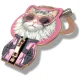 Magnetinis pakabukas Nimmy Cool&Cute 2.0 Chinchila su MagSafe stovo funkcija, Pink