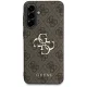 Guess HC 4G PU Big Logo dėklas, skirtas Samsung Galaxy A56 5G, rudas