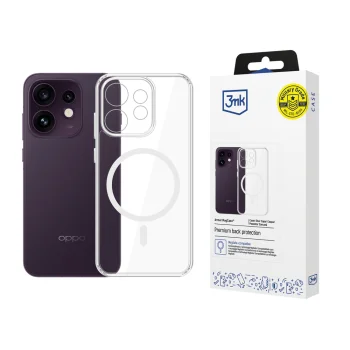 3mk Armor MagCase dėklas Oppo Reno 16 F / Reno 16 FS (CPH2859), skaidrus