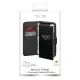 Puro eko odos atverčiamas dėklas Samsung Galaxy S26 Ultra, juodas
