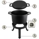 Ketaus puodas-katilas su grilio keptuve Berdsen BD-480, 8L