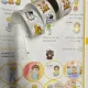 Kruzzel Motivational Stickers for Kids, Roll of 500 pcs