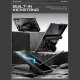 Supcase Unicorn Beetle Pro dėklas telefonui Samsung Galaxy Z Fold 7, juodas