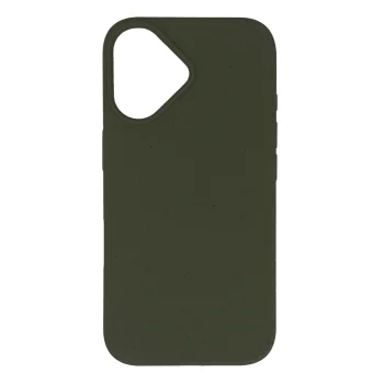 Telefono dėklas iPhone 16 Multiple Color Wheat Case MagSafe, tamsiai žalias