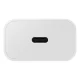 Samsung EP-T2510NWEGEU 25W SFC USB-C GaN Wall Charger - White