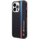 Apple iPhone 14 Pro Max 6.7\" BMW IML Tricolor Stripe Case Cover (BMHCP14X22HVGV), Black