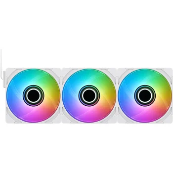 Thermaltake CT140 EX INFINITY ARGB Sync 140 mm ventiliatoriai, 3 vnt., balti