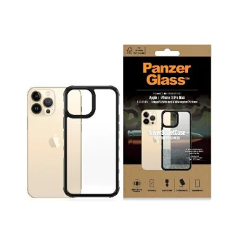 Apsauginis dėklas PanzerGlass ClearCase, skirtas iPhone 13 Pro Max, skaidrus/juodas