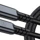 3mk Hyper Cable N-SERIES USB-C į USB-C laidas 2m, juodas