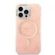 Dėklo ir įkroviklio rinkinys Guess GUBPP13LH4EACSP, skirtas iPhone 13 Pro, rožinis