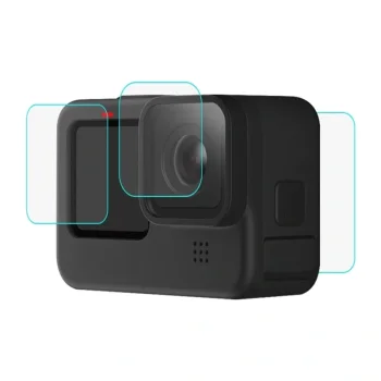 Puluz 9H apsauginis stiklas GoPro HERO12 / 11 / 10 / 9 Black kamerai, PU507